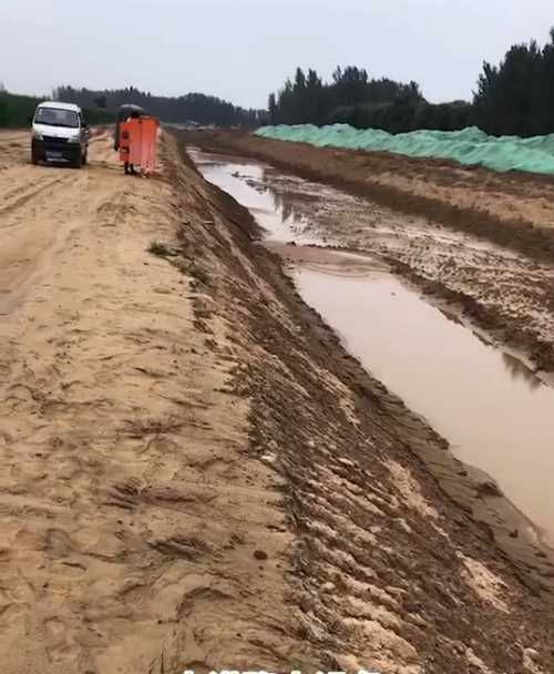 泰安泰山区河道降水